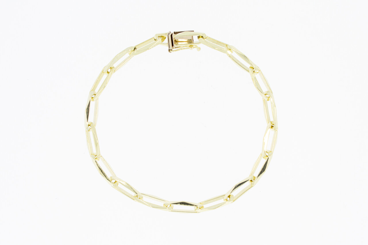 Closed Forever armband 14 Karaat goud - 21,3 cm