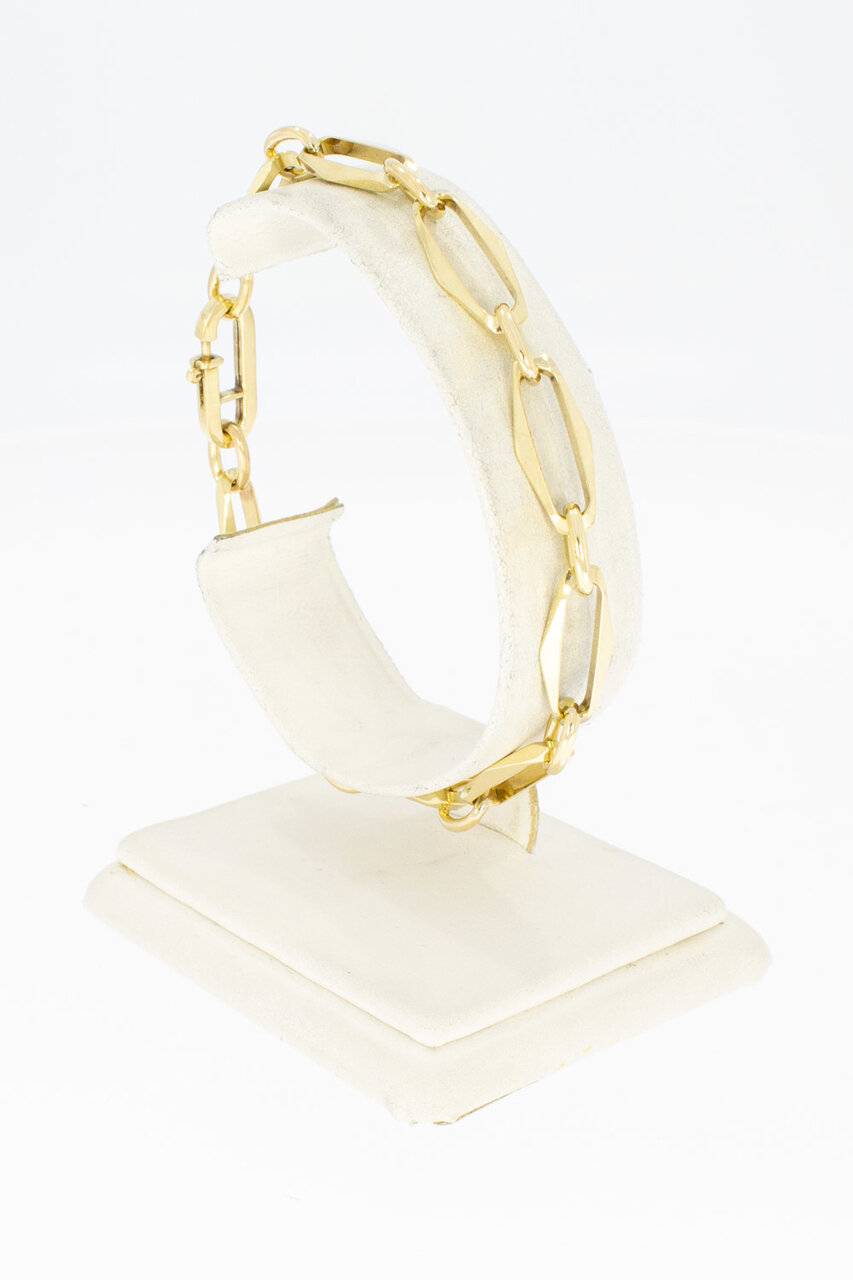 14 Karaat Closed Forever armband - 20,6 cm