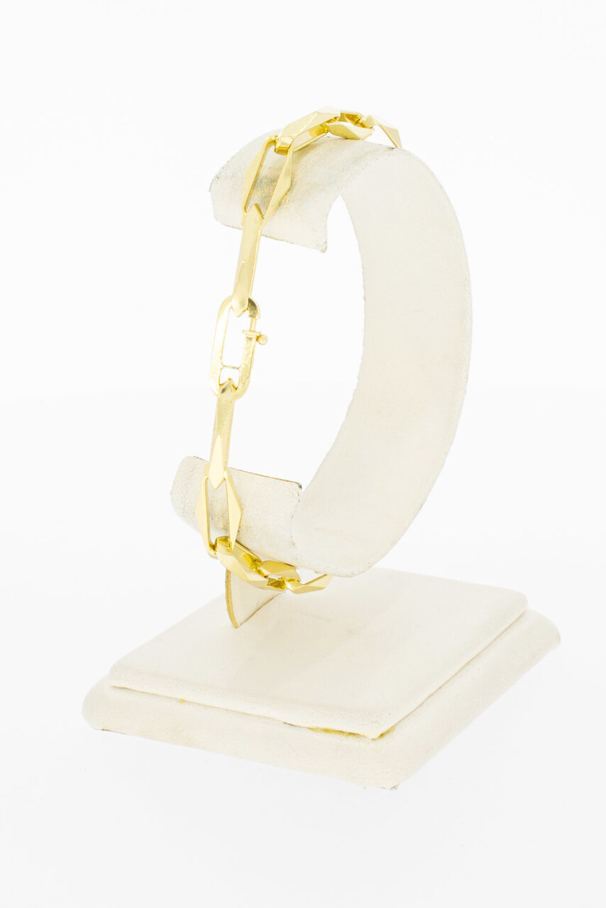14 Karaat gouden Closed Forever armband - 21,1 cm