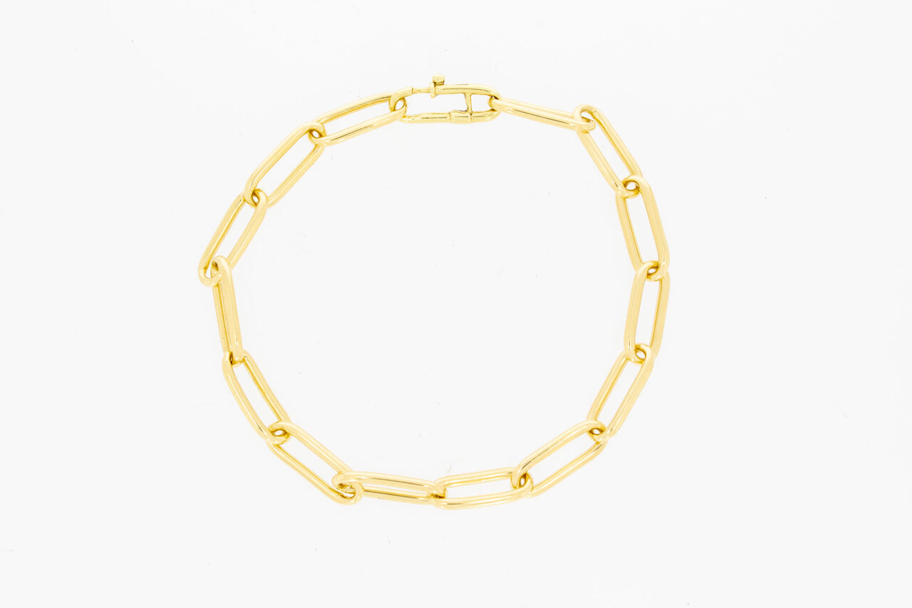 14 Karaat Closed for Ever armband - 22 cm