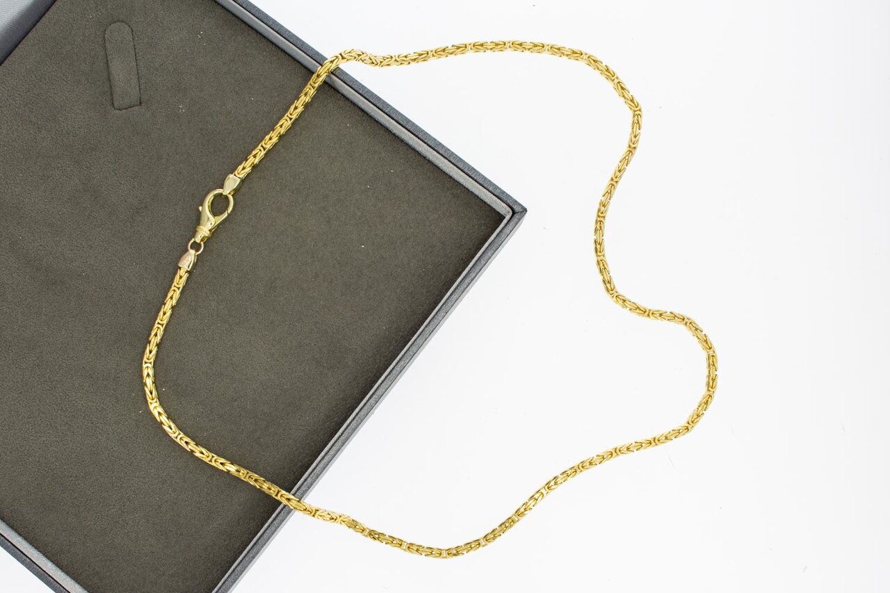 14 Karaat gouden Byzantijnse halsketting - 51,5 cm