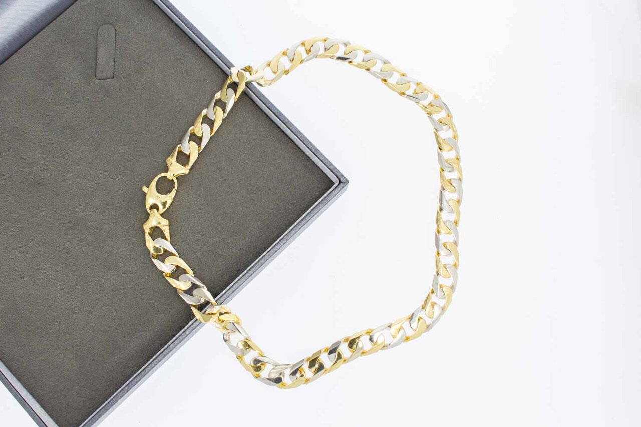 18 Karaat Gourmet heren ketting - 45,6 cm