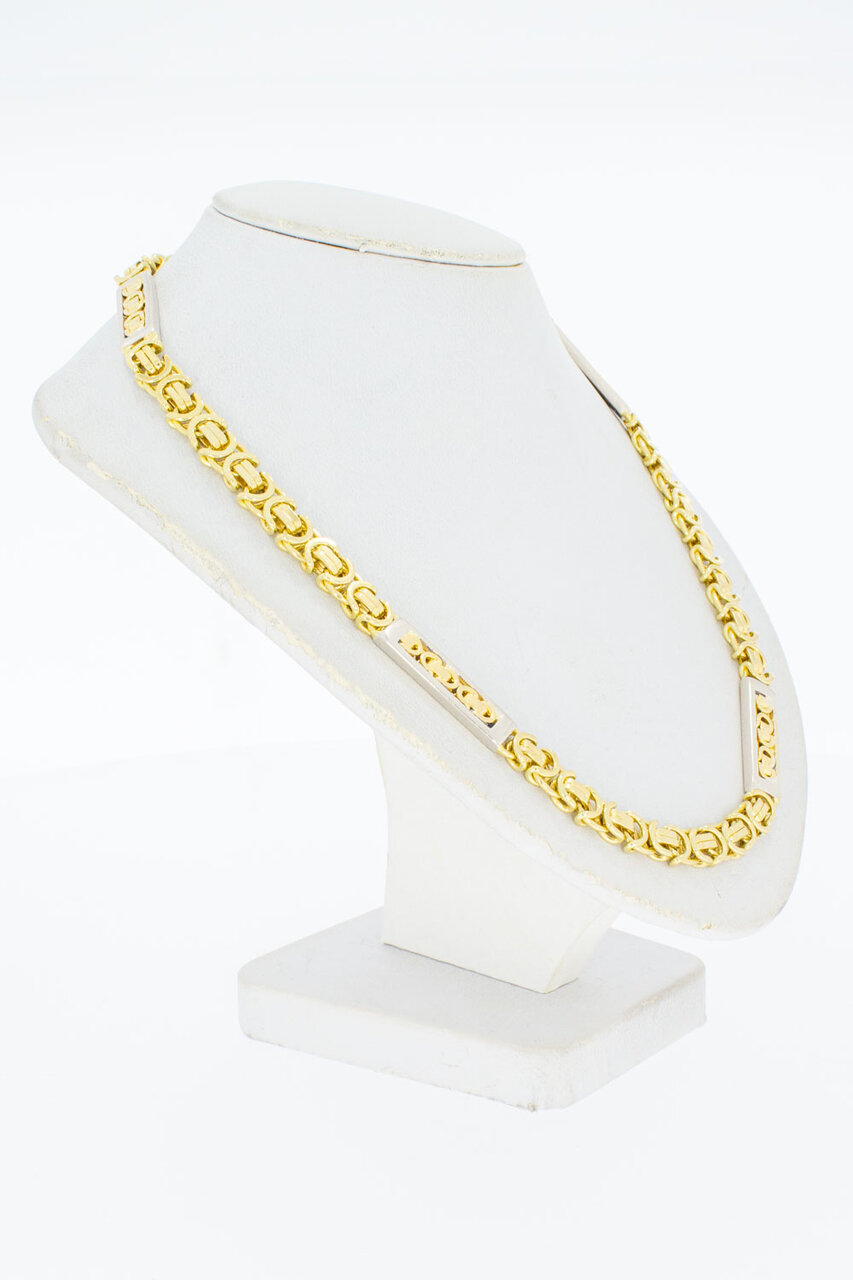18 Karaat heren Koningsketting - 52 cm