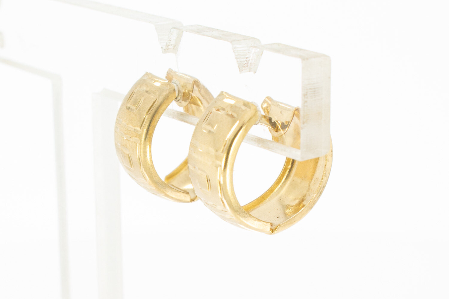 14 Karaat gouden Creolen dames - 14 mm