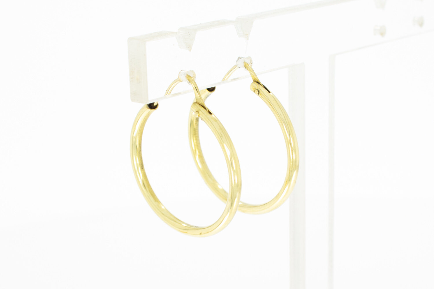 14 Karaat gouden dames oorringen - 23 mm