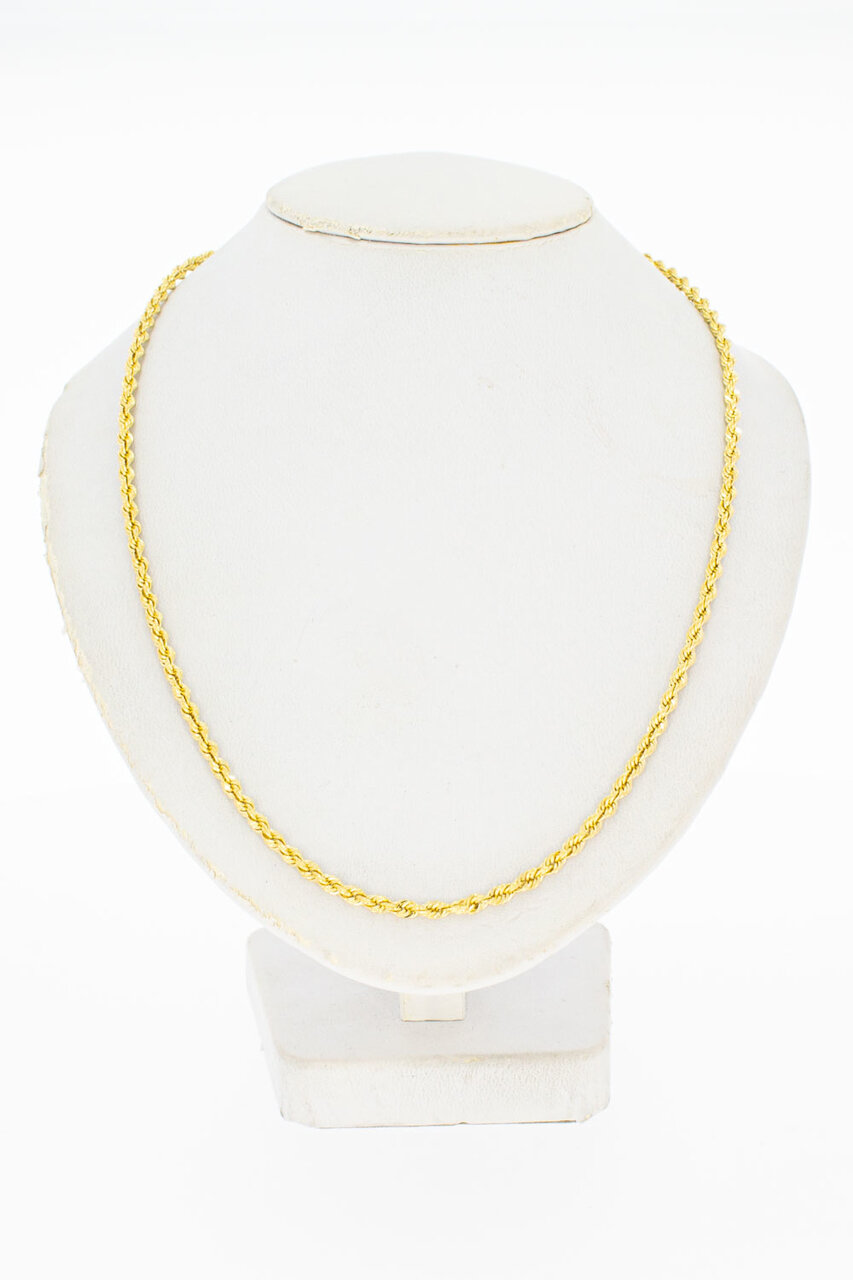 14 Karaat gouden Koord ketting - 46,7 cm