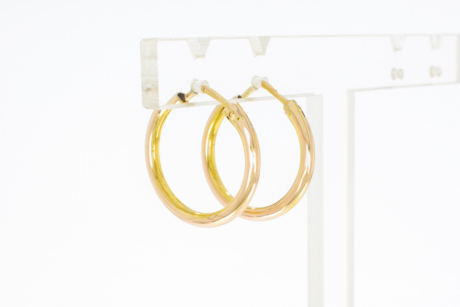 14 karaat gouden Oorringen - 16,8 mm
