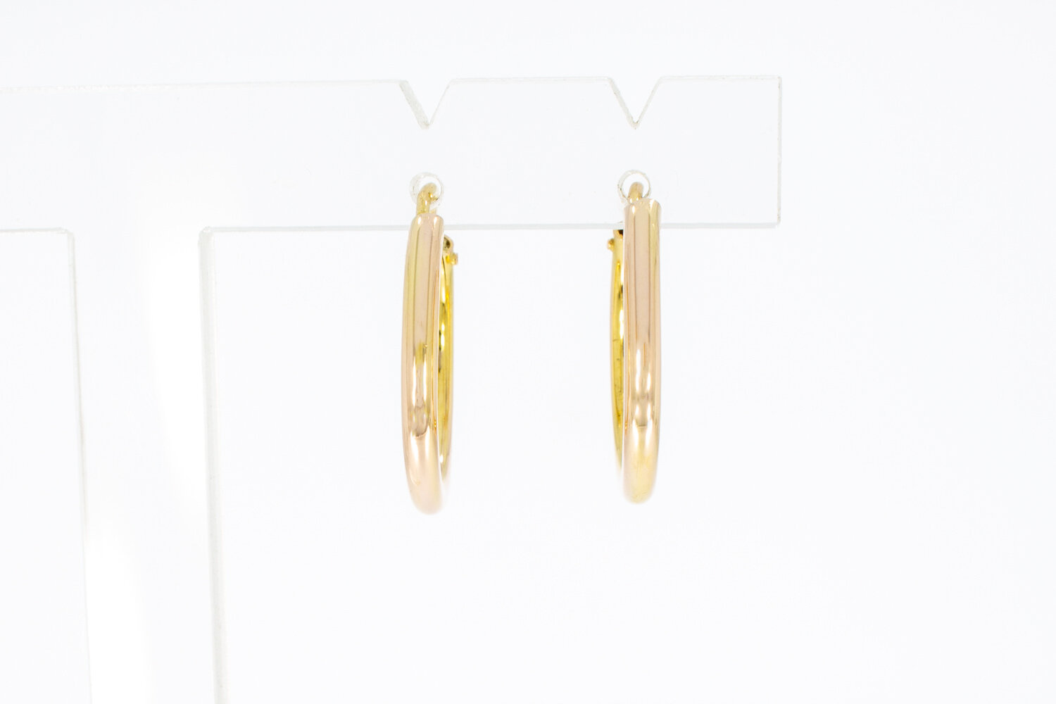 14 karaat gouden Oorringen - 16,8 mm