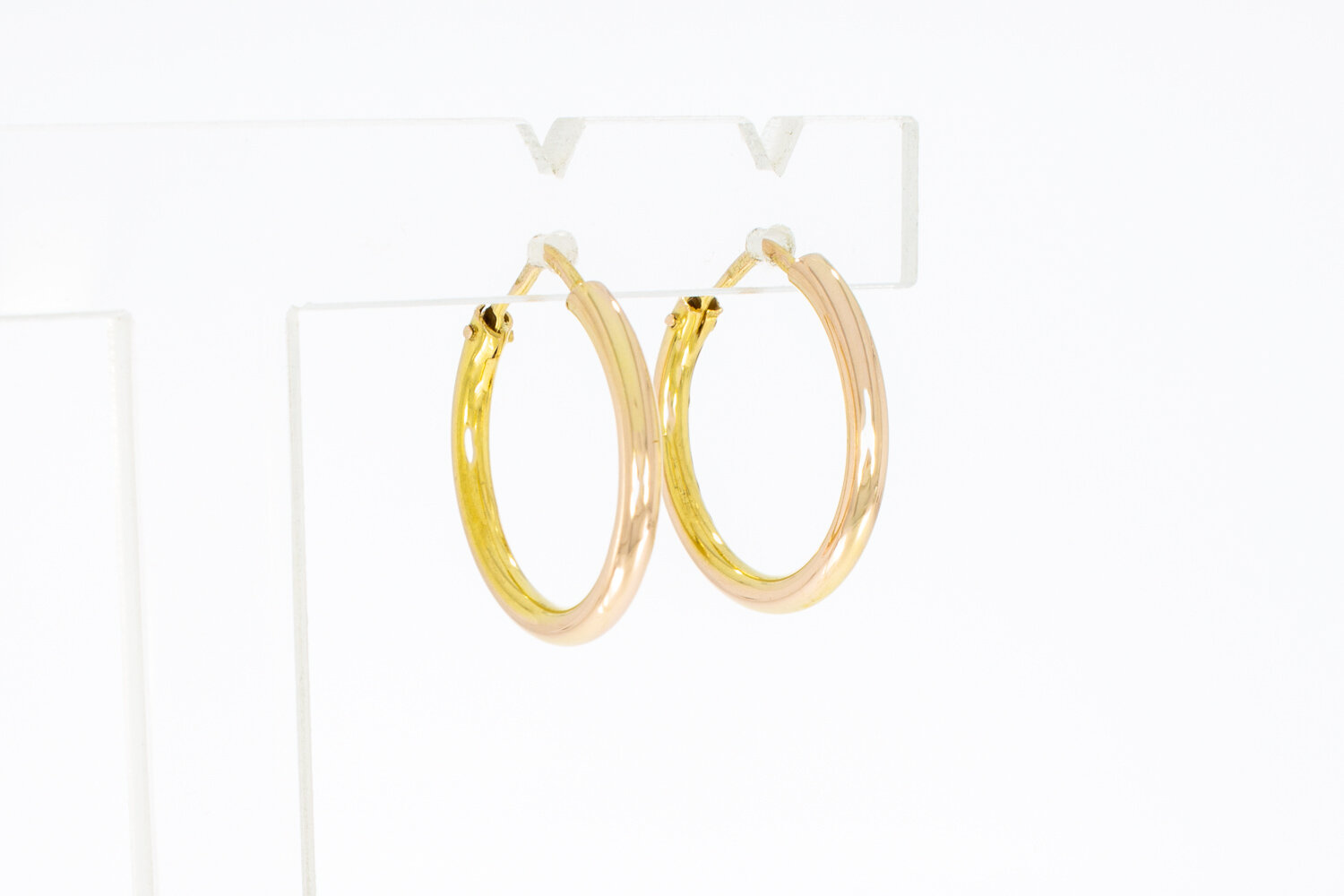 14 karaat gouden Oorringen - 16,8 mm