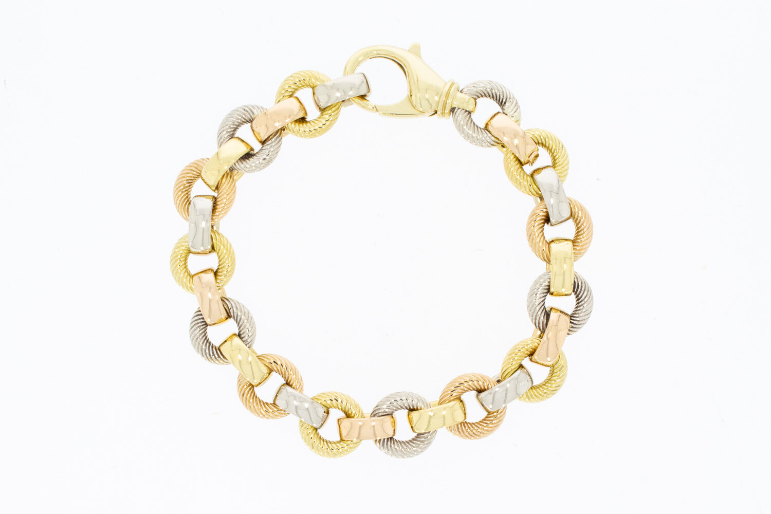 18 Karaat Anker armband goud - 22,5 cm