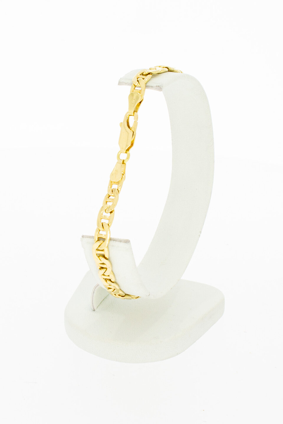 18 Karaat goud Anker armband - 20,5 cm