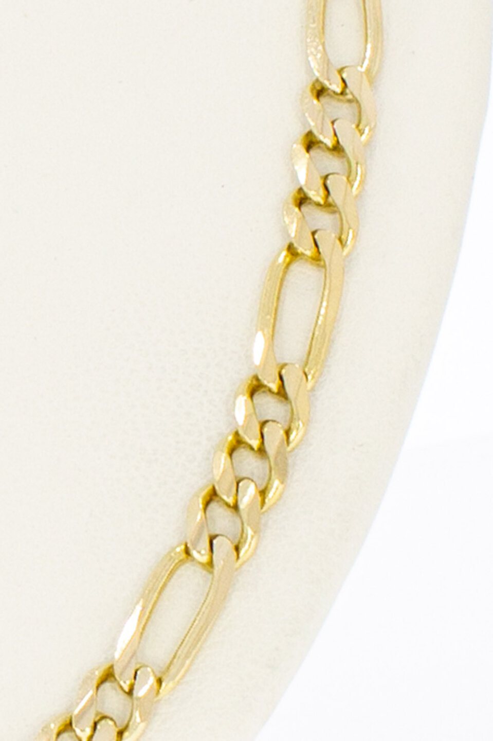 Figaro ketting 14 karaat goud - 56,8 cm
