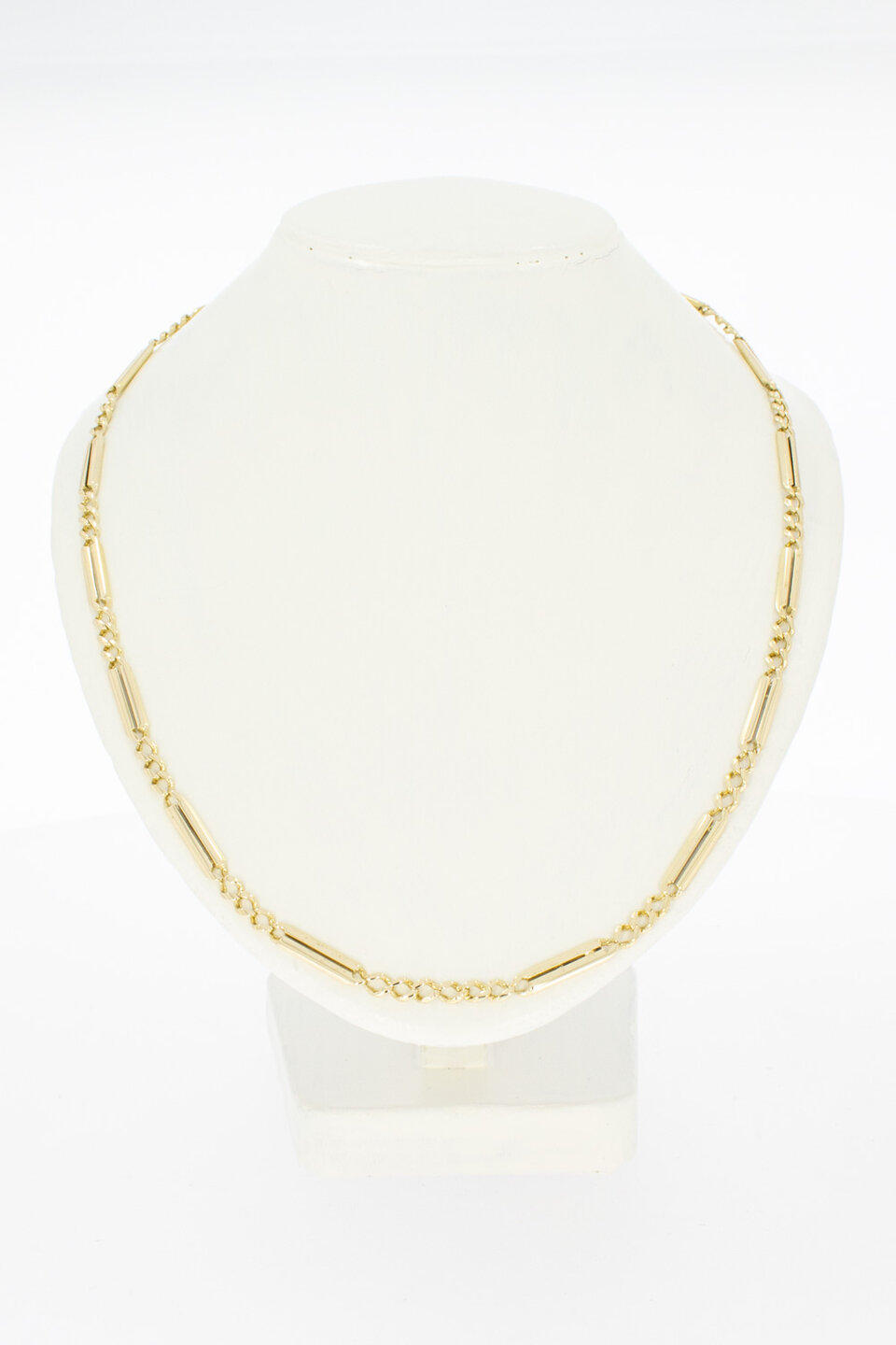14 Karaat gouden Staafjes ketting - 61,2 cm
