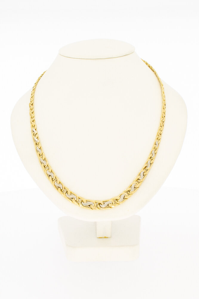 18 karaat gouden Dames Collier - 50,5 cm