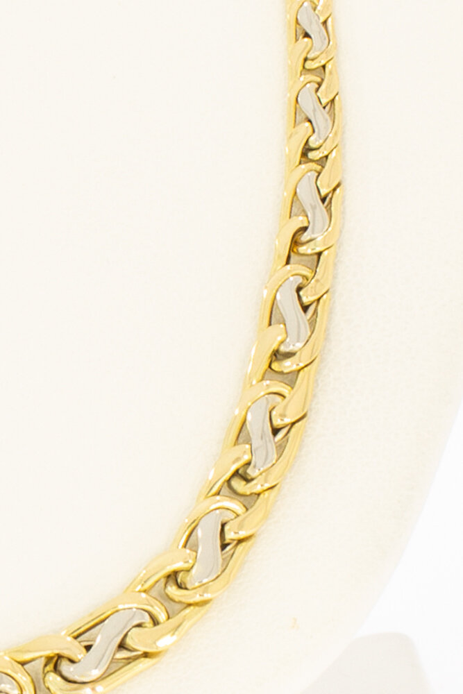 18 karaat gouden Dames Collier - 50,5 cm