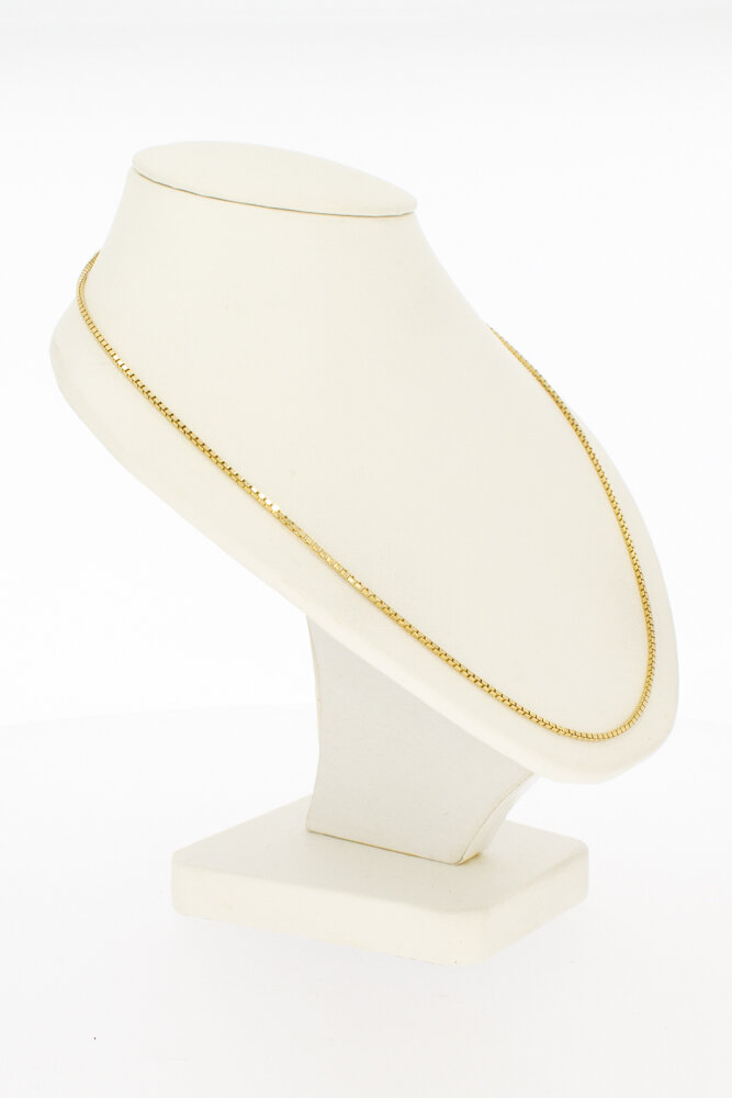 14 karaat Venetiaanse ketting - 43 cm