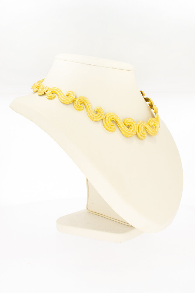 18 karaat geelgouden Collier - 43 cm
