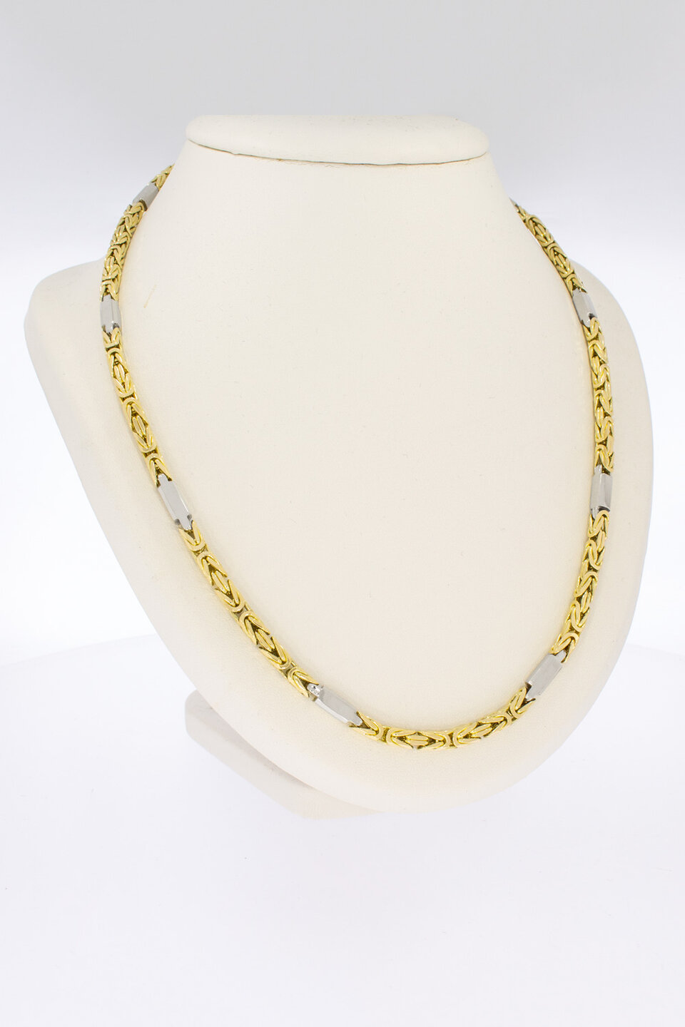 18 karaat gouden heren Koningsketting - 74 cm