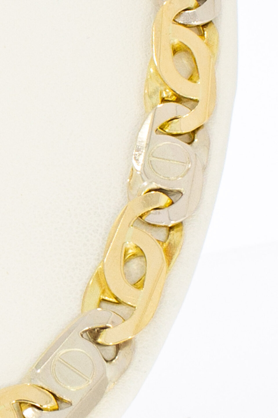 Valkenoogketting 18 karaat - 70,5 cm