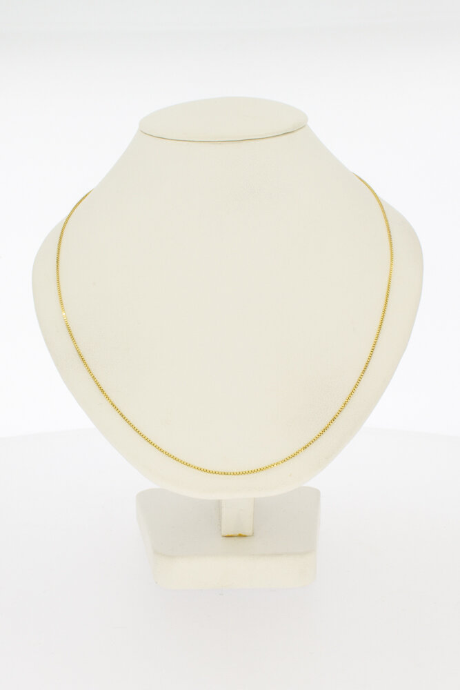 14 karaat Venetiaanse ketting - 50,6 cm