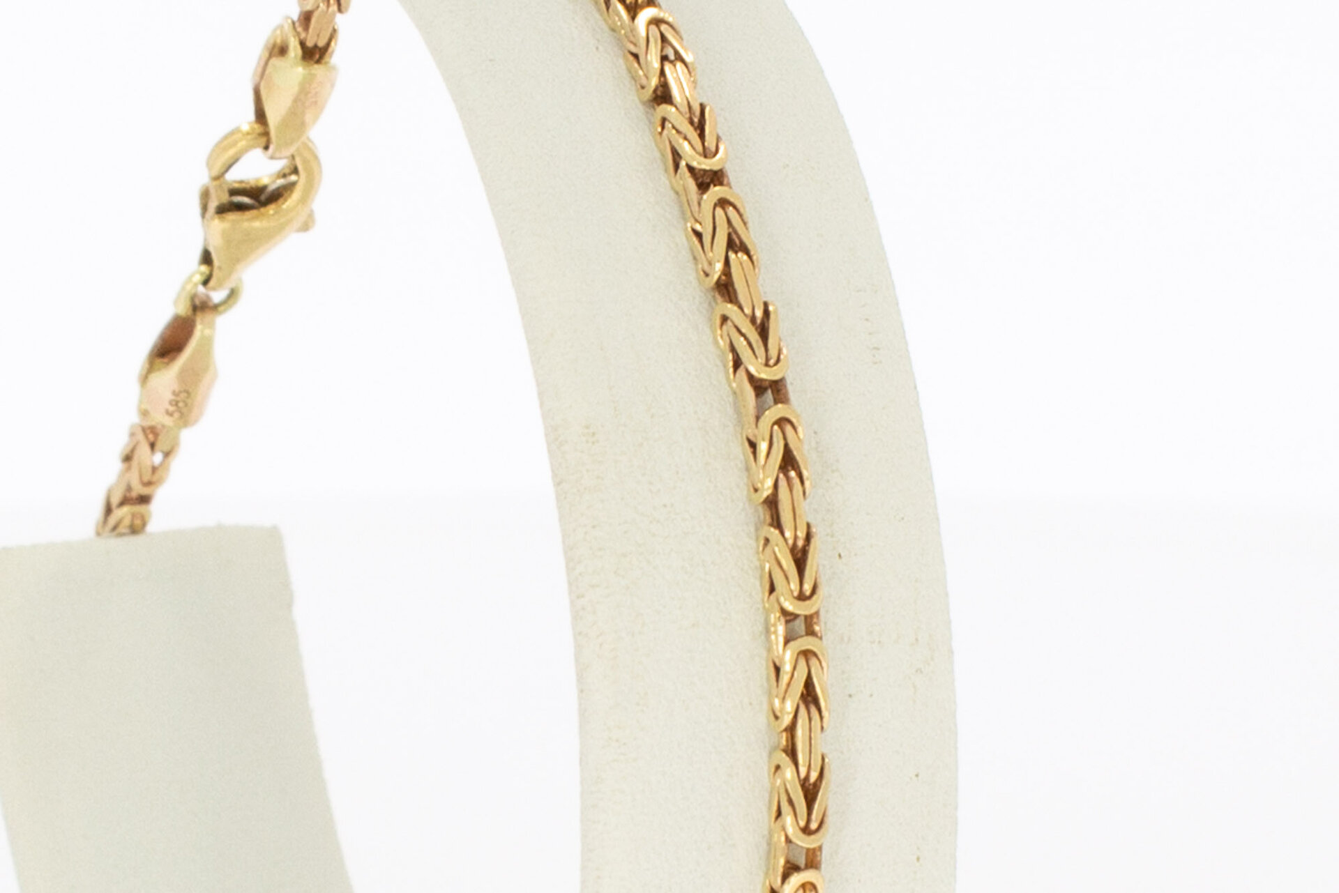 14 karaat Byzantijns armbandje - 19,6 cm