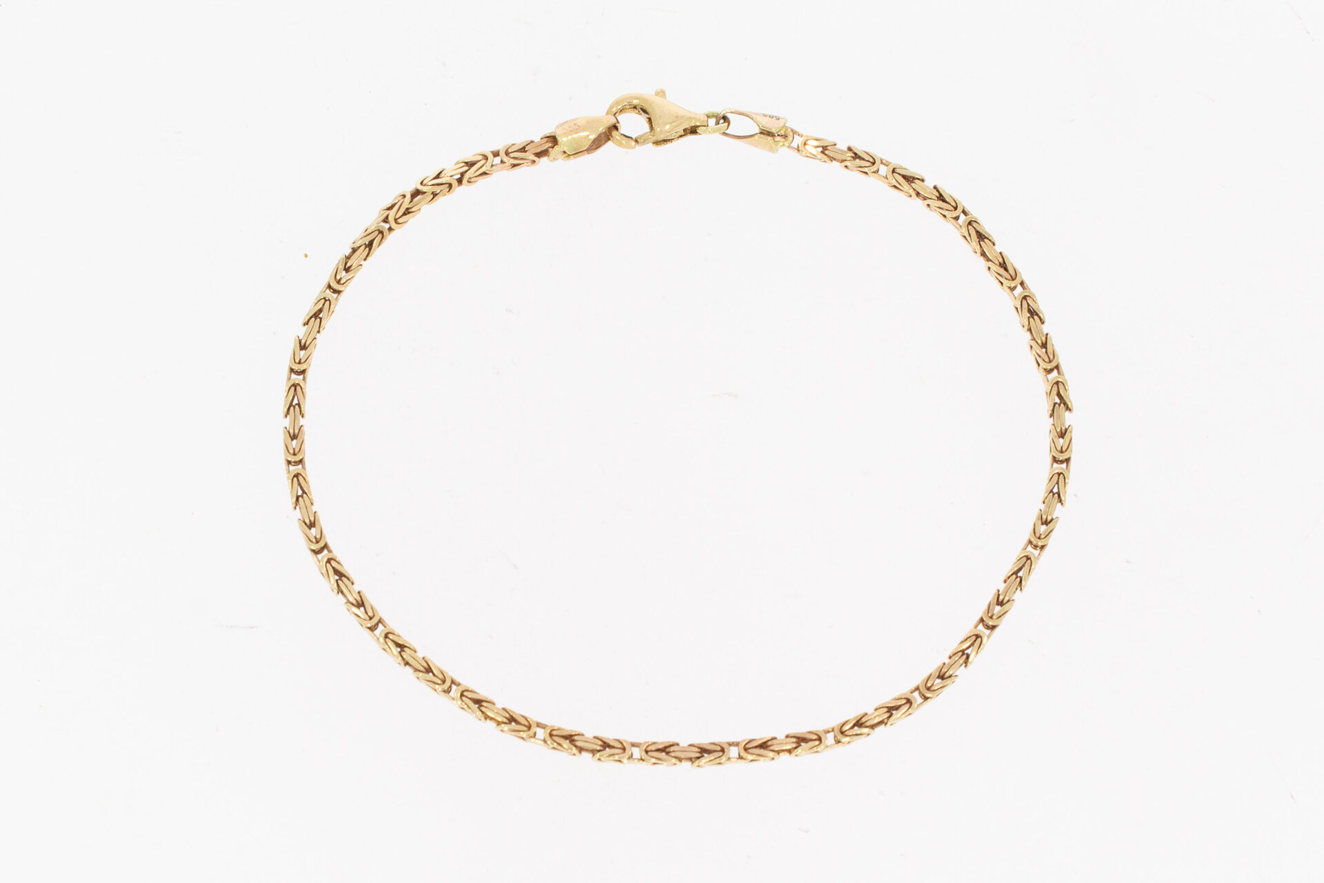 14 karaat Byzantijns armbandje - 19,6 cm