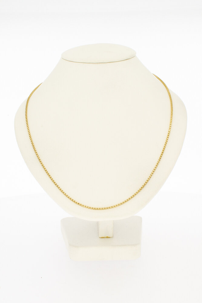14 karaat Venetiaanse ketting - 43 cm