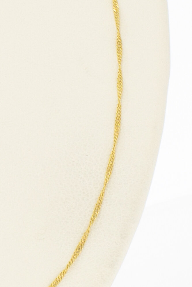 Gouden 14 karaat Gourmetketting - 50,2 cm
