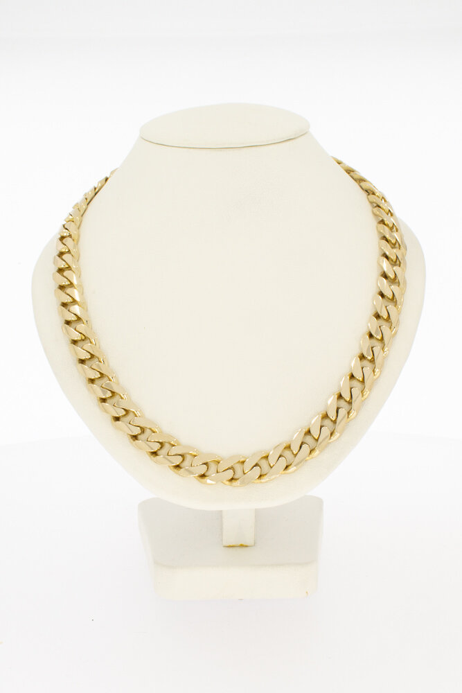 14 karaat goud Gourmet ketting - 52 cm