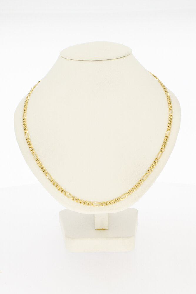 Gouden 14 karaat Gourmetketting - 63,8 cm