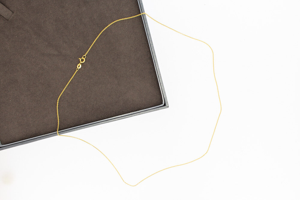 14 karaat goud Ankerketting - 50,5 cm