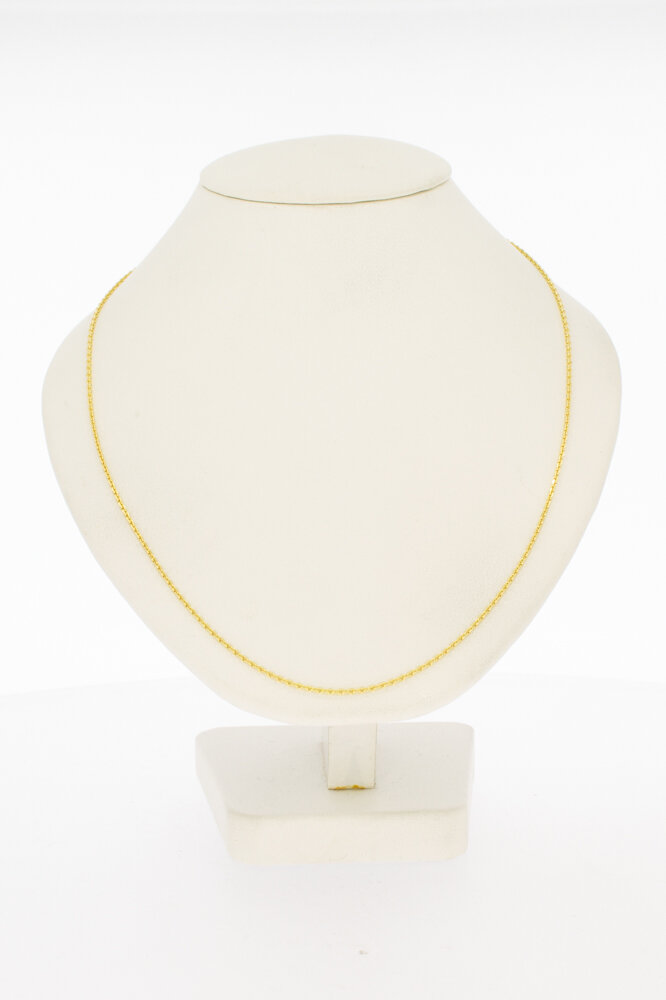 14 karaat goud Ankerketting - 55,8 cm