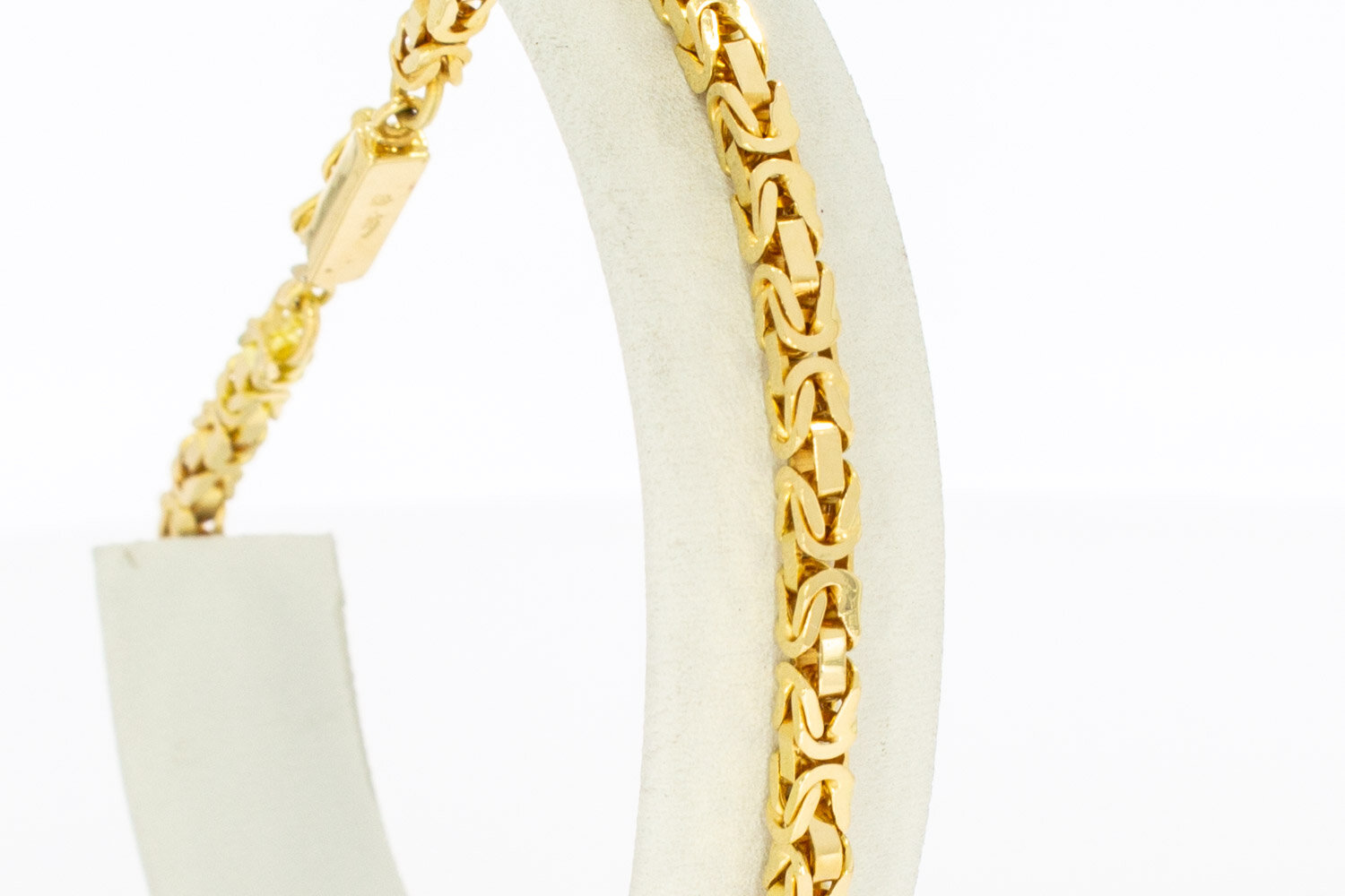 18 Karaat goud Koningsarmband - 20,4 cm