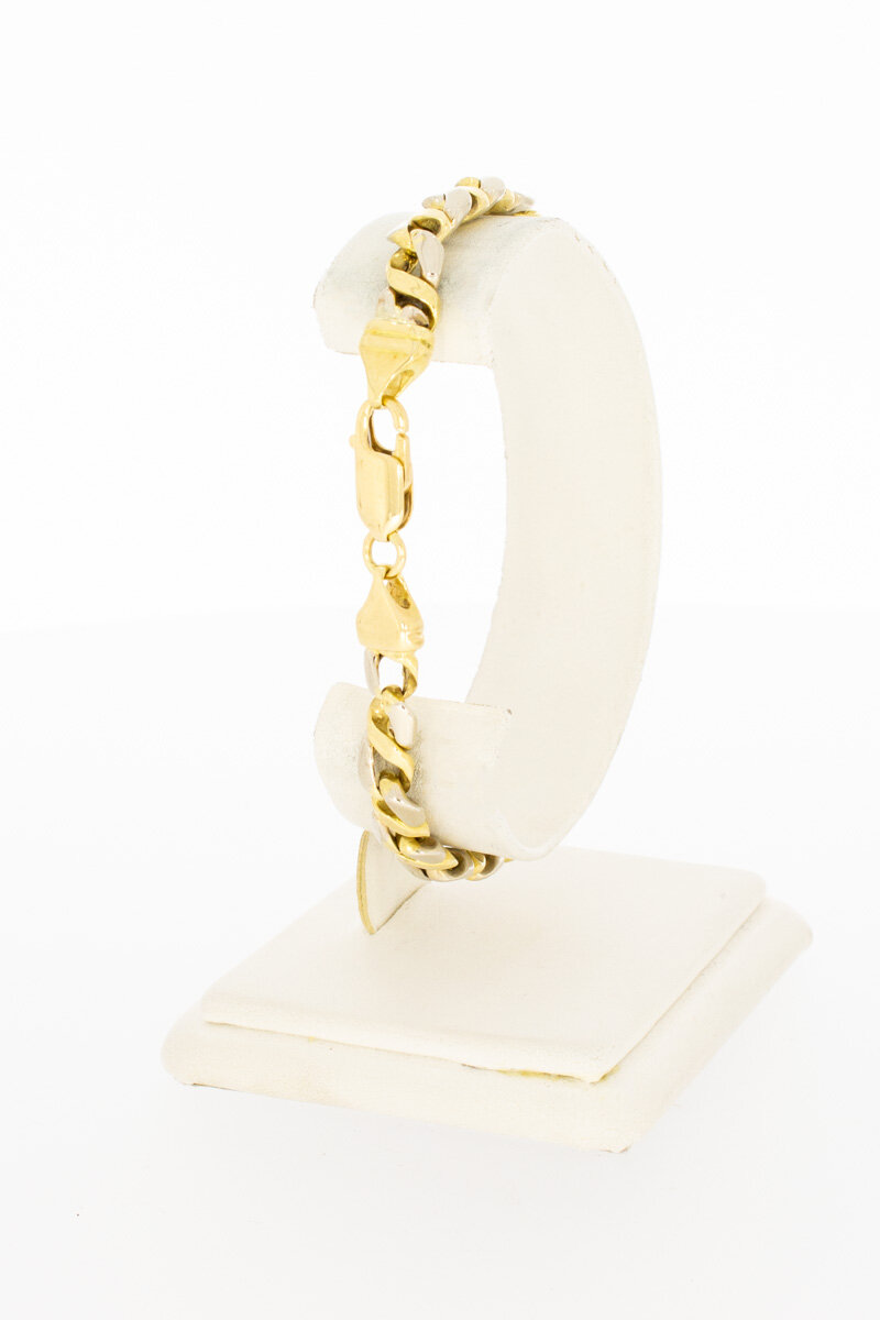 18 Karaat Gourmet armband - 20,5 cm