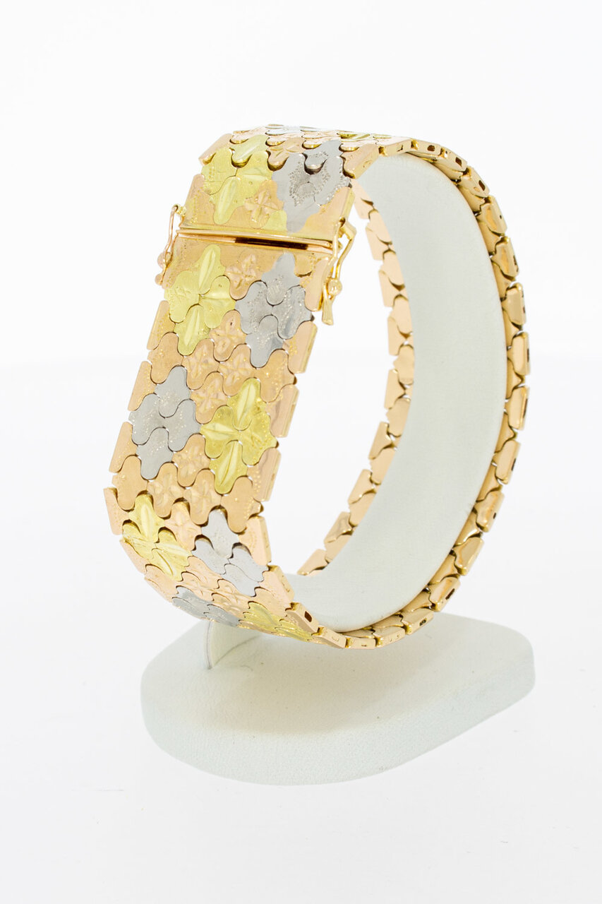 18 Karaat gouden Vintage armband - 19,8 cm