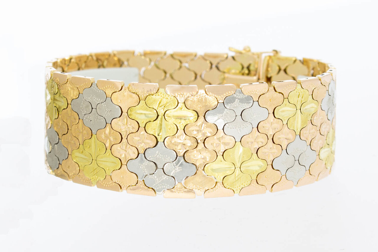 18 Karaat gouden Vintage armband - 19,8 cm