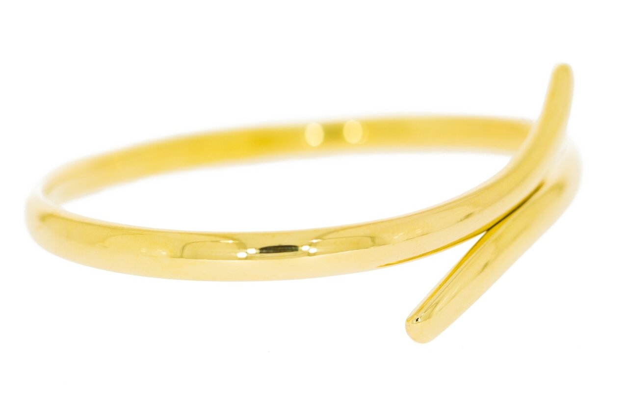 14 Karaat gouden Slaven- armband