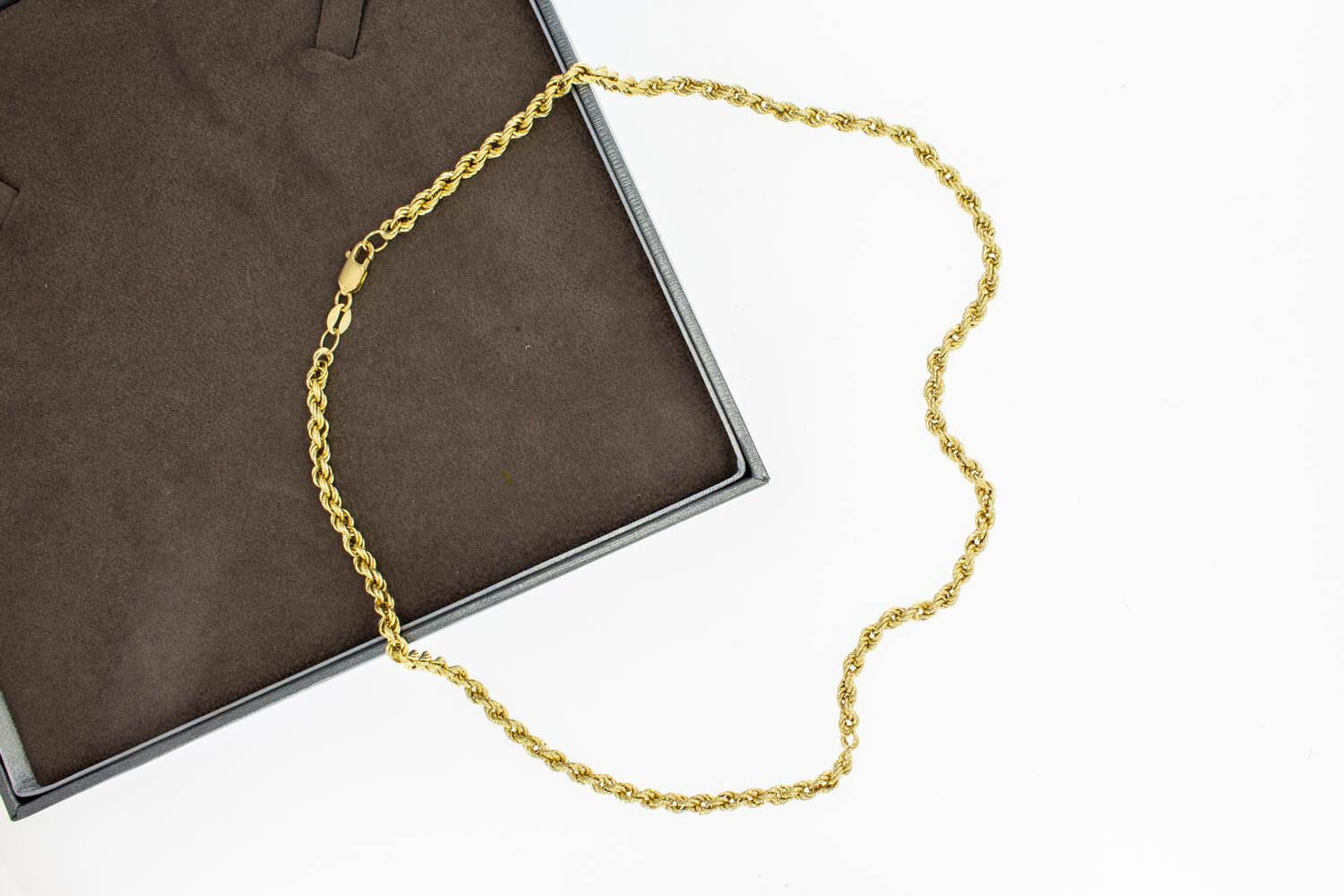 14 karaat geelgouden Ropechain - 48 cm