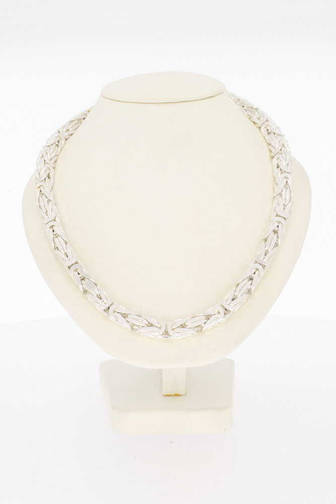 Zilveren Koningsketting (925) - 50 cm