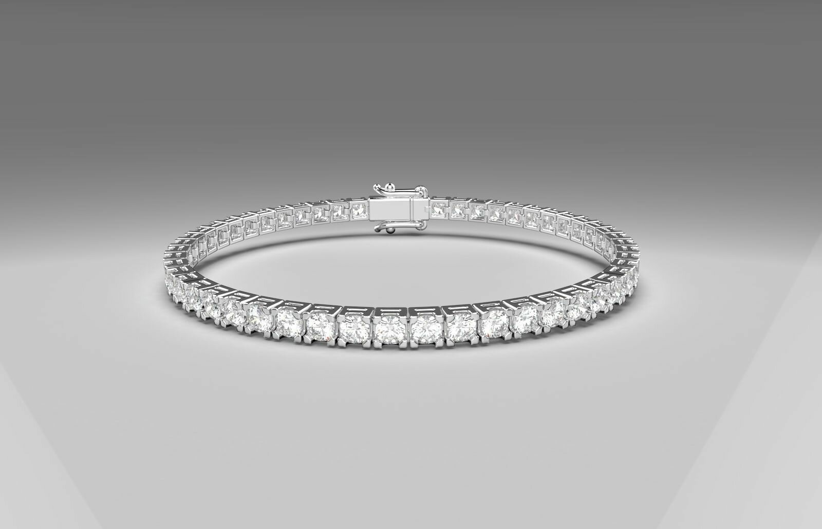 Tennis armband op maat laten maken - goud smid