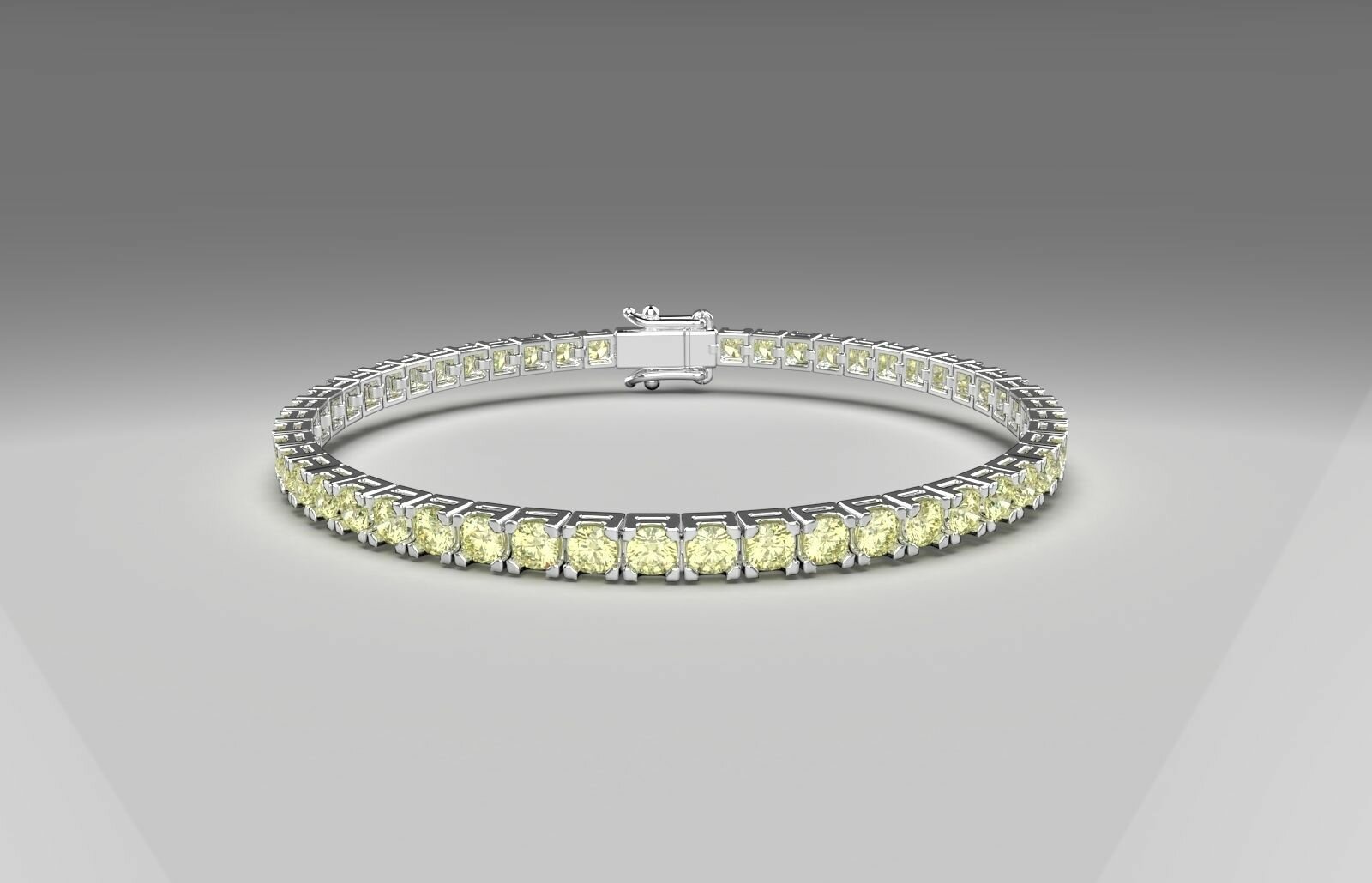 Tennis armband op maat laten maken - goud smid