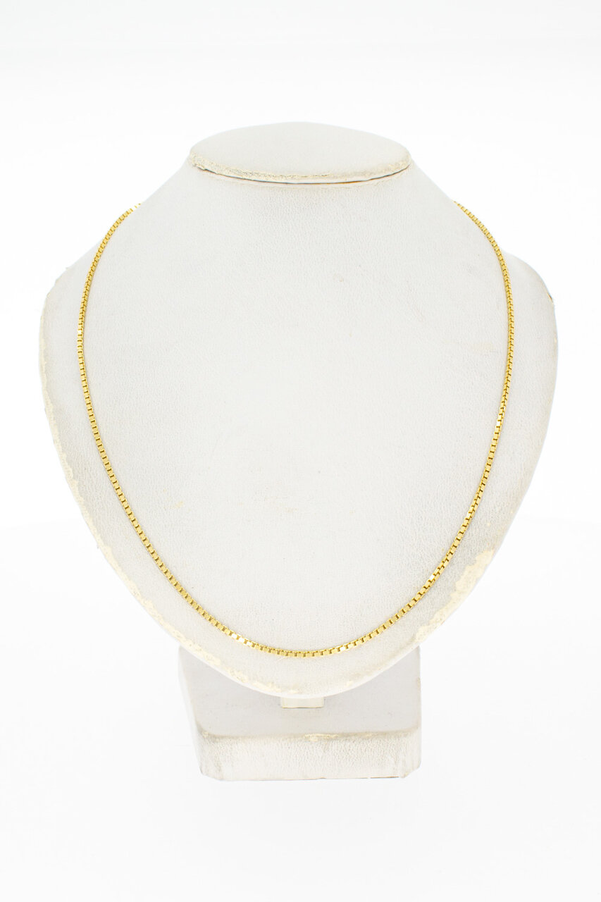 18 Karaat Venetiaanse Ketting - 46 cm