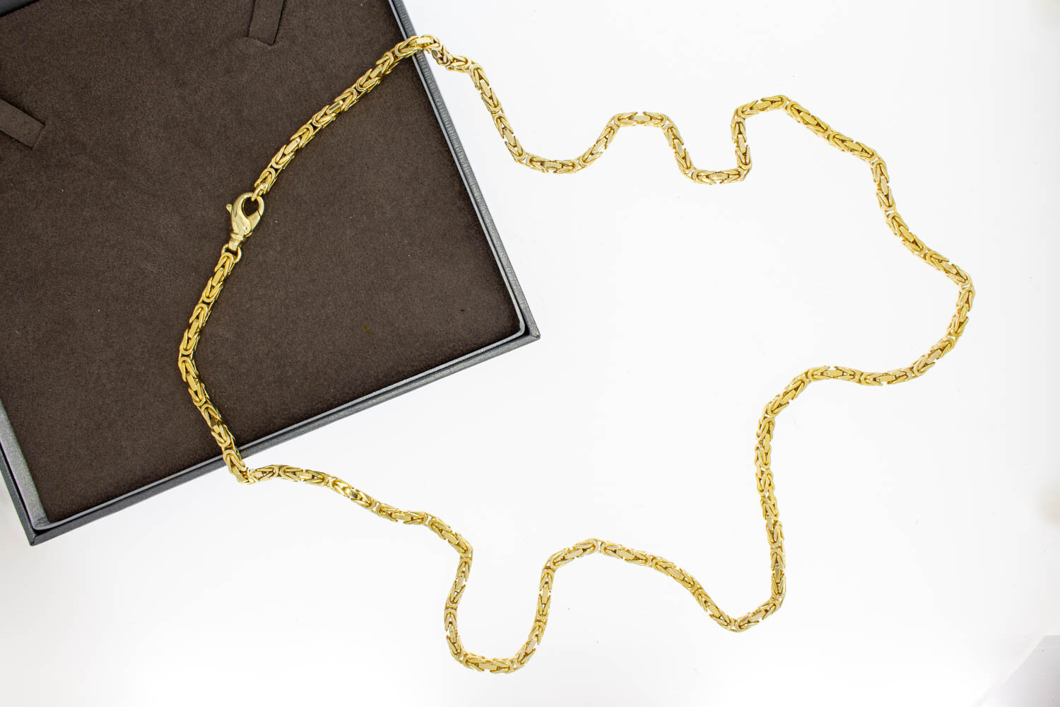 14 karaat Byzantijnse ketting - 80,5 cm