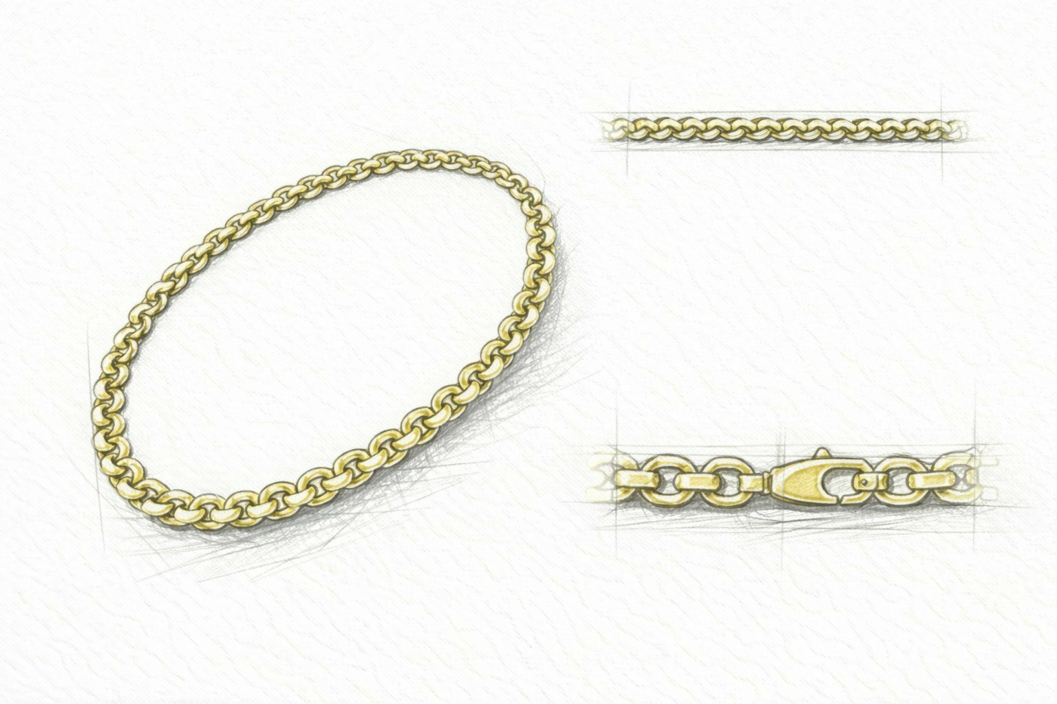 Jasseron ketting laten maken | ANRO Juweliers