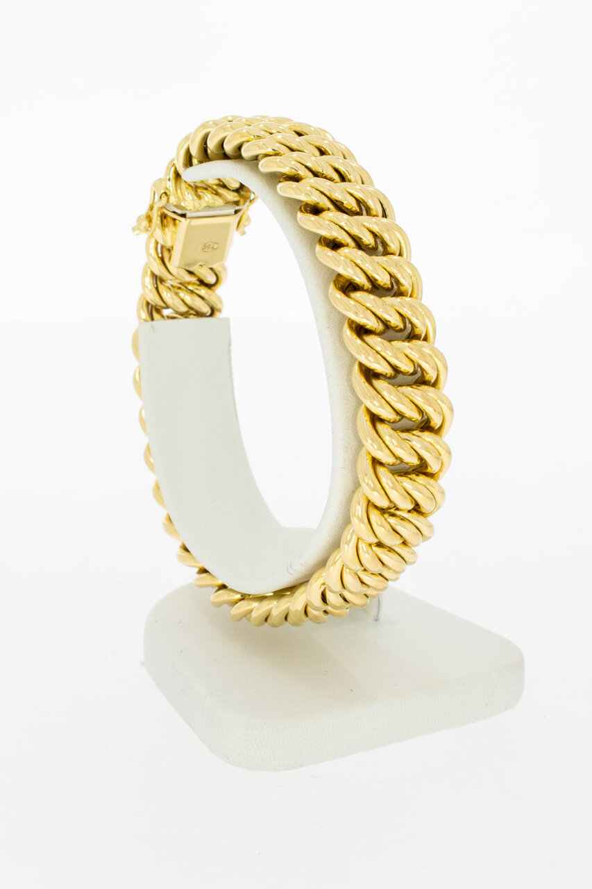Vintage 18 Karaat gouden armband - 19,6 cm