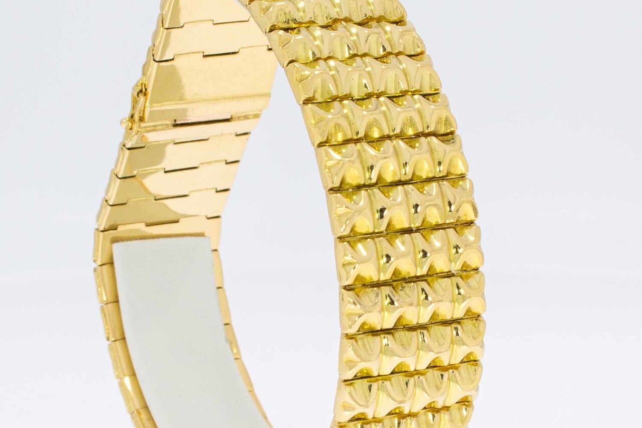 Vintage 18 Karaat goud armband - 20,5 cm