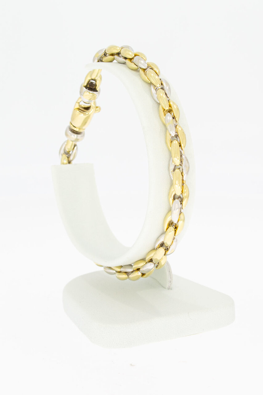 14 Karaat Anker schakelarmband - 20,7 cm