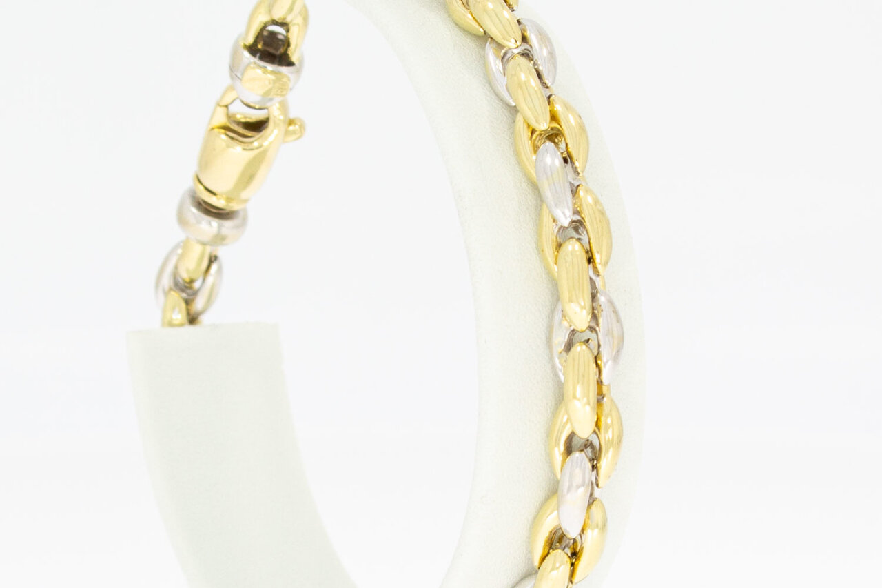 14 Karaat Anker schakelarmband - 20,7 cm
