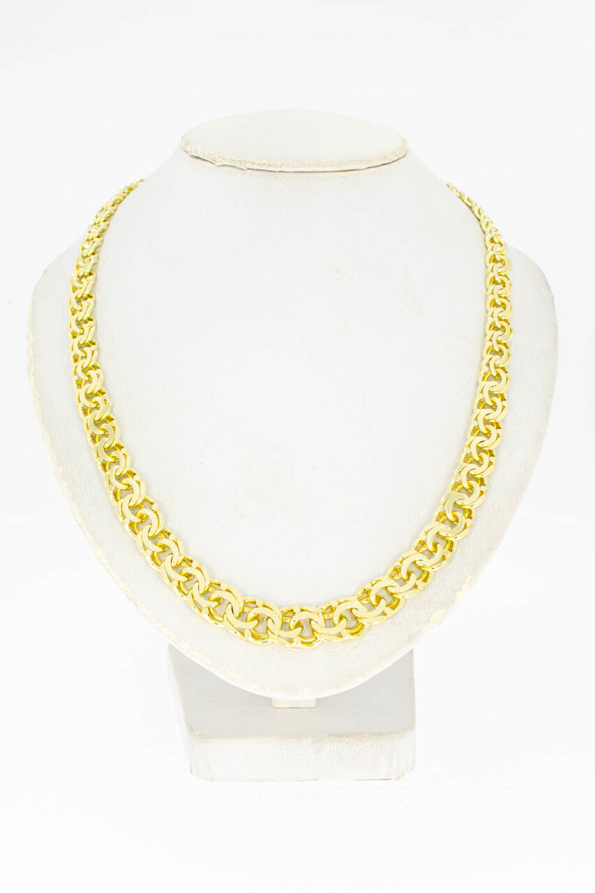 Gevlochten Collier 14 karaat goud - 42,1 cm