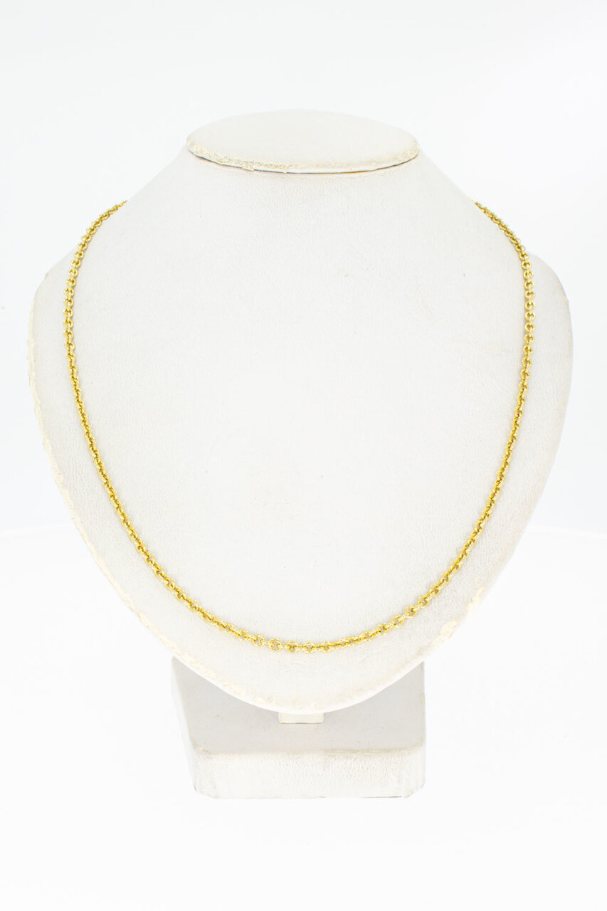 14 Karaat gouden Ankerketting - 60,3 cm